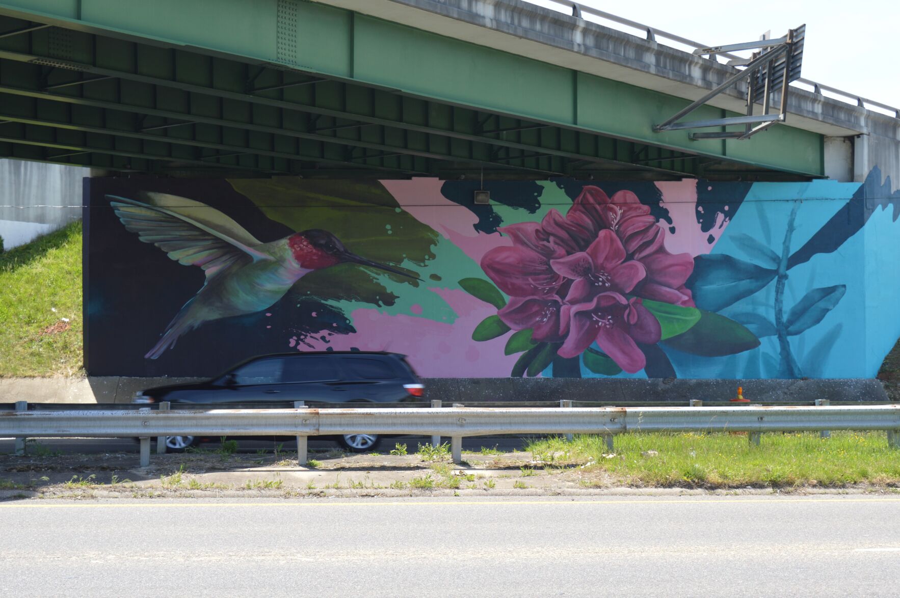 Wandbild der Stadt Johnson
